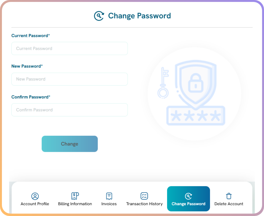 change password