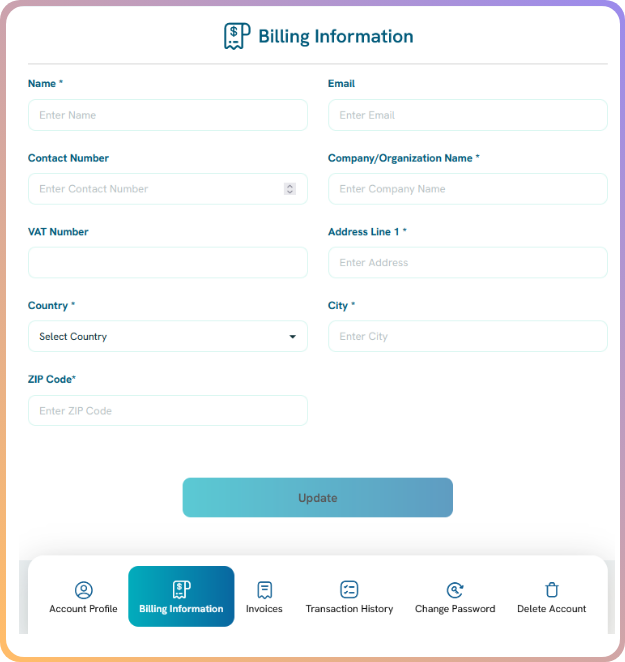 Billing Information